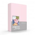 Hoeslaken Roze Jersey