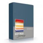 Hoeslaken Teal Double Jersey