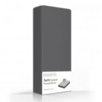 split topper hoeslaken antraciet