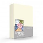 Romanette hoeslaken ivoor